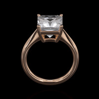 4.74 Ct. Gemstone Ring, 18K Rose Gold 3