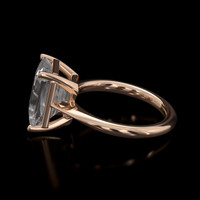 4.74 Ct. Gemstone Ring, 18K Rose Gold 4