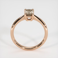 0.65 Ct. Sapphire Ring, 18K Rose Gold 3