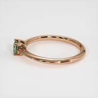 0.31 Ct. Sapphire Ring, 18K Rose Gold 4