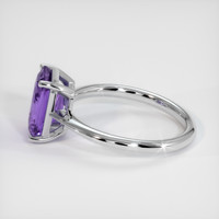 2.67 Ct. Purple Spinel Ring, 10K White Gold 4