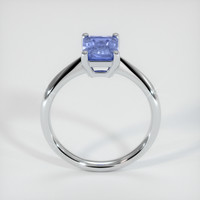 0.95 Ct. Sapphire Ring, 14K White Gold 3