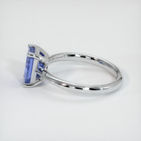 0.95 Ct. Sapphire Ring, 14K White Gold 4