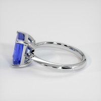 3.44 Ct. Sapphire Ring, 14K White Gold 4