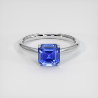 1.98 Ct. Sapphire Ring, 14K White Gold 1