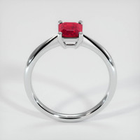 1.03 Ct. Ruby Ring, 14K White Gold 3