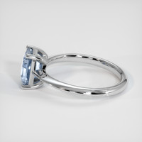 1.26 Ct. Sapphire Ring, 14K White Gold 4