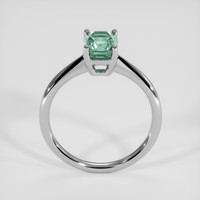 1.72 Ct. Bluish Green Sapphire Ring, 14K White Gold 3