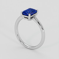 2.01 Ct. Color Change Sapphire Ring, 14K White Gold 2