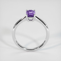 1.20 Ct. Purple Sapphire Ring, 14K White Gold 3