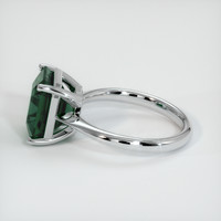 6.18 Ct. Sapphire Ring, 14K White Gold 2