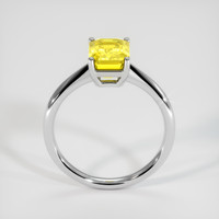 3.77 Ct. Sapphire Ring, 14K White Gold 3