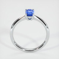 0.66 Ct. Sapphire Ring, 18K White Gold 3