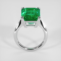 10.01 Ct. Emerald Ring, 18K White Gold 3