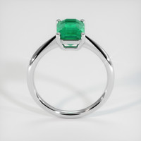 1.76 Ct. Emerald Ring, 18K White Gold 3