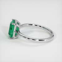 1.76 Ct. Emerald Ring, 18K White Gold 4