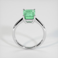 2.48 Ct. Emerald Ring, 18K White Gold 3