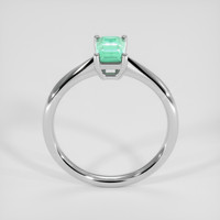 1.41 Ct. Emerald Ring, 18K White Gold 3