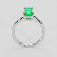 2.23 Ct. Emerald Ring, 18K White Gold 3