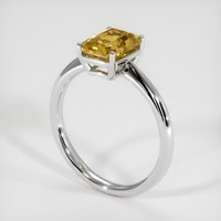 1.68 Ct. Gemstone Ring, 18K White Gold 2