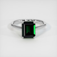 2.04 Ct. Gemstone Ring, 18K White Gold 1