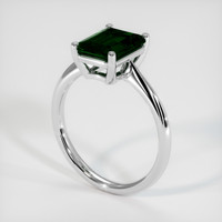 2.04 Ct. Gemstone Ring, 18K White Gold 2