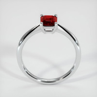 1.49 Ct. Ruby Ring, 18K White Gold 3