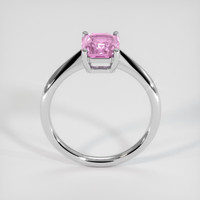 2.54 Ct. Padparadscha Sapphire Ring, 18K White Gold 3