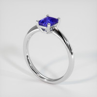 1.09 Ct. Sapphire Ring, 18K White Gold 2