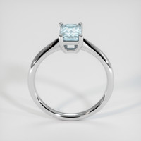1.06 Ct. Sapphire Ring, 18K White Gold 3