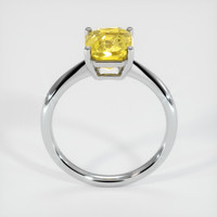 3.05 Ct. Sapphire Ring, 18K White Gold 3