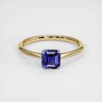 1.36 Ct. Sapphire Ring, 14K White & Yellow 1