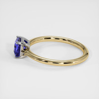 1.36 Ct. Sapphire Ring, 14K White & Yellow 4