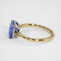 2.71 Ct. Sapphire Ring, 18K White & Yellow 4