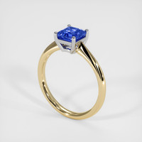 1.72 Ct. Sapphire Ring, 18K White & Yellow 2