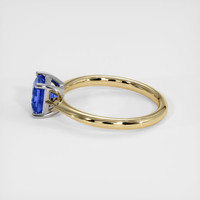 1.72 Ct. Sapphire Ring, 18K White & Yellow 4