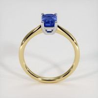 1.09 Ct. Sapphire Ring, 18K White & Yellow 3