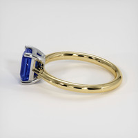 1.09 Ct. Sapphire Ring, 18K White & Yellow 4