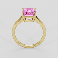 3.58 Ct. Pink Spinel Ring, 10K Yellow Gold 3