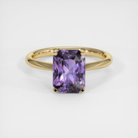 2.67 Ct. Purple Spinel Ring, 10K Yellow Gold 1