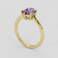 1.48 Ct. Purple Sapphire Ring, 10K Yellow Gold 2