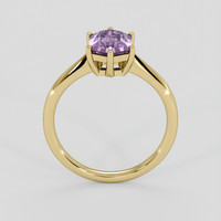 1.48 Ct. Purple Sapphire Ring, 10K Yellow Gold 3