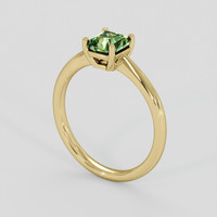 1.28 Ct. Bi Color Sapphire Ring, 10K Yellow Gold 2