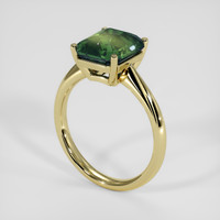 5.07 Ct. Bi Color Sapphire Ring, 10K Yellow Gold 2