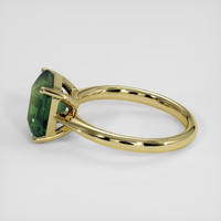 5.07 Ct. Bi Color Sapphire Ring, 10K Yellow Gold 4