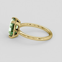 3.02 Ct. Bi Color Sapphire Ring, 10K Yellow Gold 4