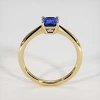 1.21 Ct. Blue Sapphire Ring, 10K Yellow Gold 3