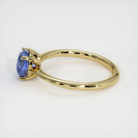 2.01 Ct. Blue Sapphire Ring, 14K Yellow Gold 4
