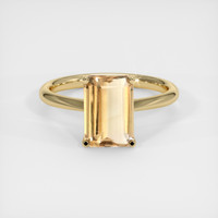 2.94 Ct. Gemstone Ring, 14K Yellow Gold 1