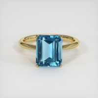 4.21 Ct. Gemstone Ring, 14K Yellow Gold 1